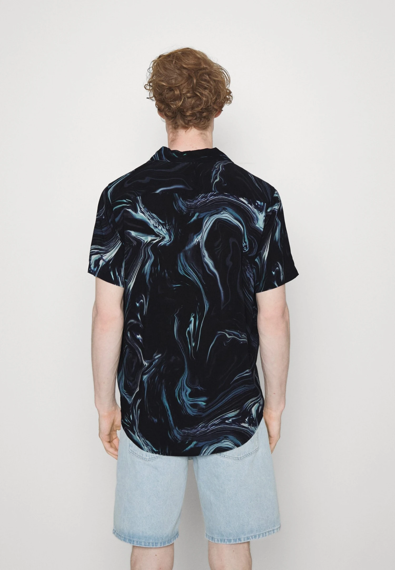 Pier One Marble Resort Unisex - Overhemd - Black 5 Pier One Marble Resort Unisex - Overhemd - Black - Afbeelding 3