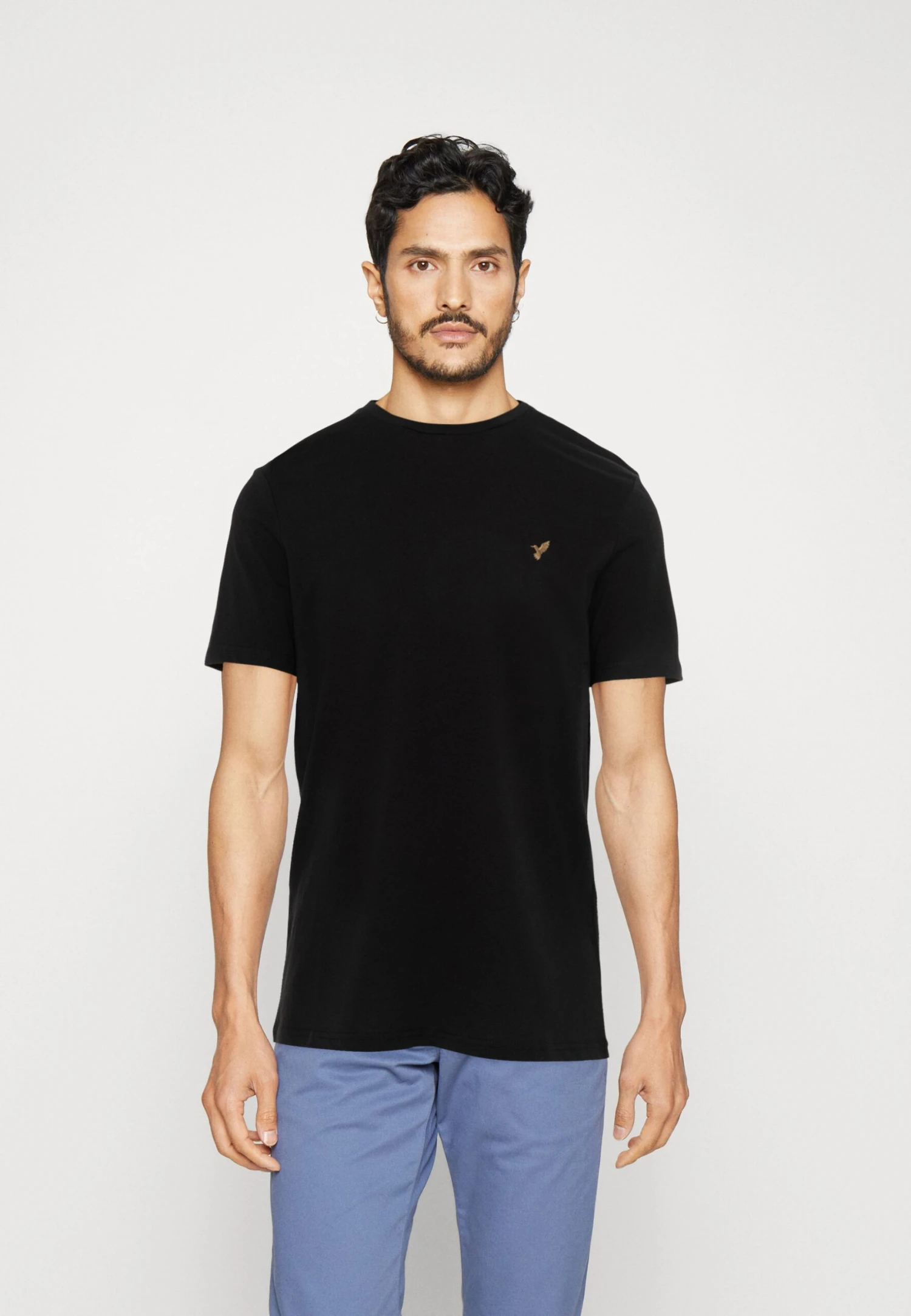 Pier One 5 Pack - T-Shirt Basic - White/Ark Green/Blue 6 Pier One 5 Pack - T-Shirt Basic - White/Ark Green/Blue - Afbeelding 4