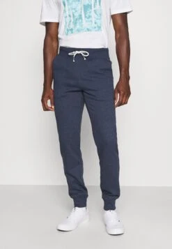 Pier One 3 Pack - Trainingsbroek - Mottled Light Grey/Mottled Dark Blue/Black -Pier One 1380a3a400c6490591883e6680691e6c