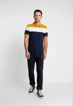 Pier One Poloshirt - Dark Blue/Mustard 9 Pier One Poloshirt - Dark Blue/Mustard -Pier One 24d0ec1cd7d943558e074b6a40e20388