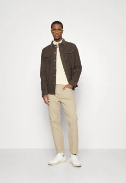 Pier One Slim Fit Jeans - Beige -Pier One 320e2b37f5e64394a9e9edc3fa0ded7e