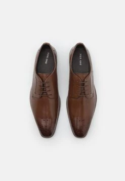 Pier One Leather - Veterschoenen - Brown -Pier One 3d61d3119797407a914c2c3c923ca29d