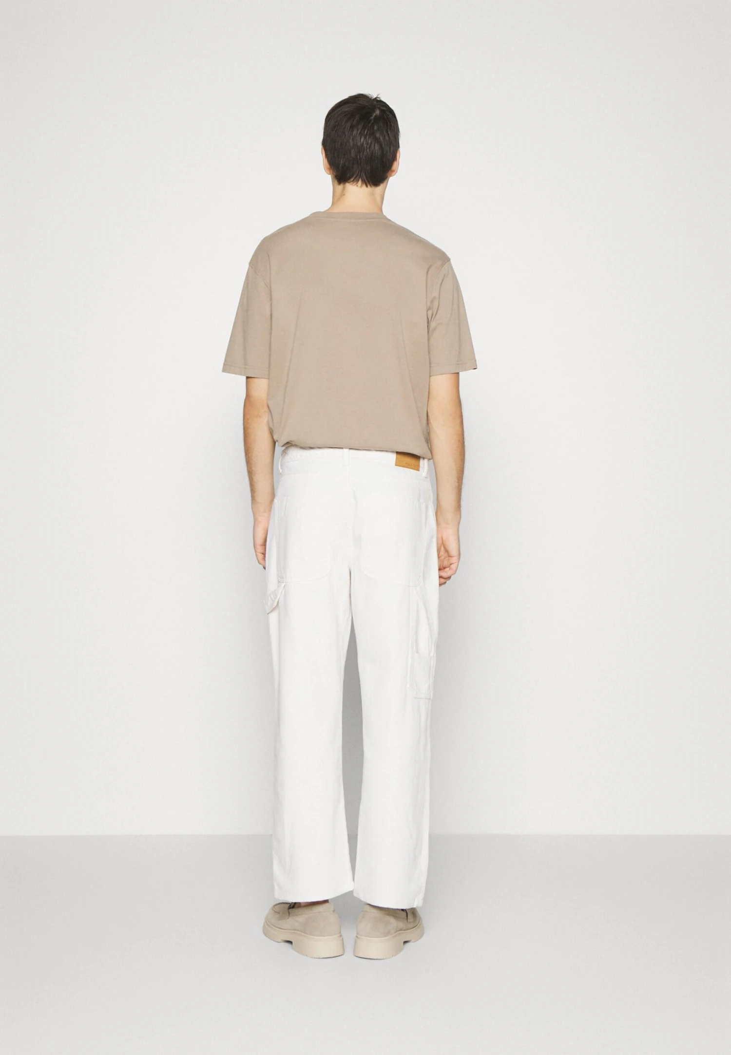 Pier One Carpenter Colored Twill- Straight Leg Jeans - Off-White 5 Pier One Carpenter Colored Twill- Straight Leg Jeans - Off-White - Afbeelding 3