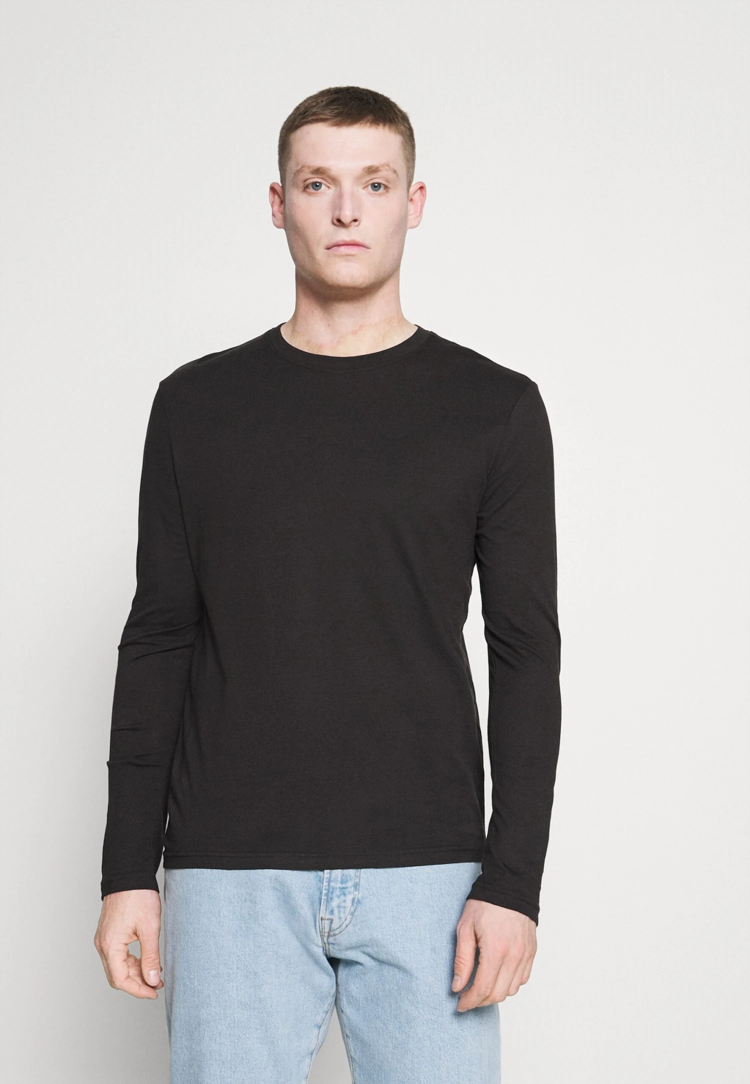 Pier One 5 Pack - Longsleeve - White/Dark Blu/Grey 8 Pier One 5 Pack - Longsleeve - White/Dark Blu/Grey - Afbeelding 6