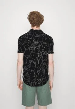 Pier One Resort Regular - Overhemd - Black -Pier One 5268045bc35c4972936cbe1c0fae5d99