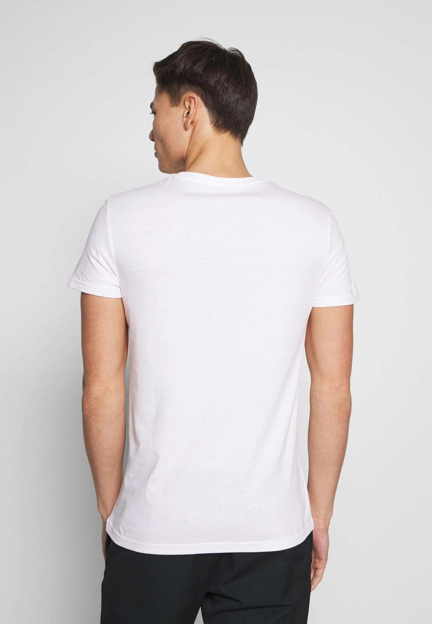 Pier One 5 Pack - T-Shirt Basic - Olive/ White/ Navy /Yellow /Black 5 Pier One 5 Pack - T-Shirt Basic - Olive/ White/ Navy /Yellow /Black - Afbeelding 3