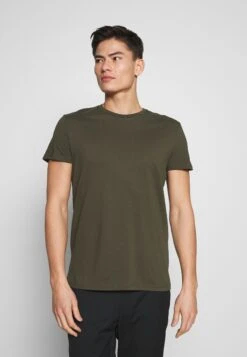 Pier One 5 Pack - T-Shirt Basic - Olive/ White/ Navy /Yellow /Black 14 Pier One 5 Pack - T-Shirt Basic - Olive/ White/ Navy /Yellow /Black -Pier One 6388f246a6aa4b66b3d378922f10759e