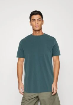 Pier One 7 Pack - T-Shirt Basic - Blue/Mottled Bordeaux/White -Pier One 7b9f1b5705884163855acb0b7048c4bc