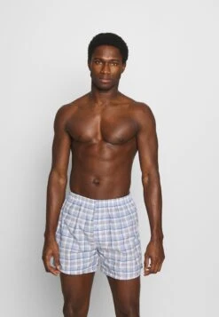 Pier One 5 Pack - Boxershort - Light Blue/White 11 Pier One 5 Pack - Boxershort - Light Blue/White -Pier One 99a4bd53733c43c3a89af2e6271e1a81