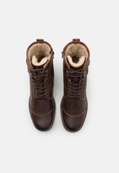 Pier One Leather - Veterboots - Brown -Pier One 9cdda29c31d1480bad87b1b7287b863e