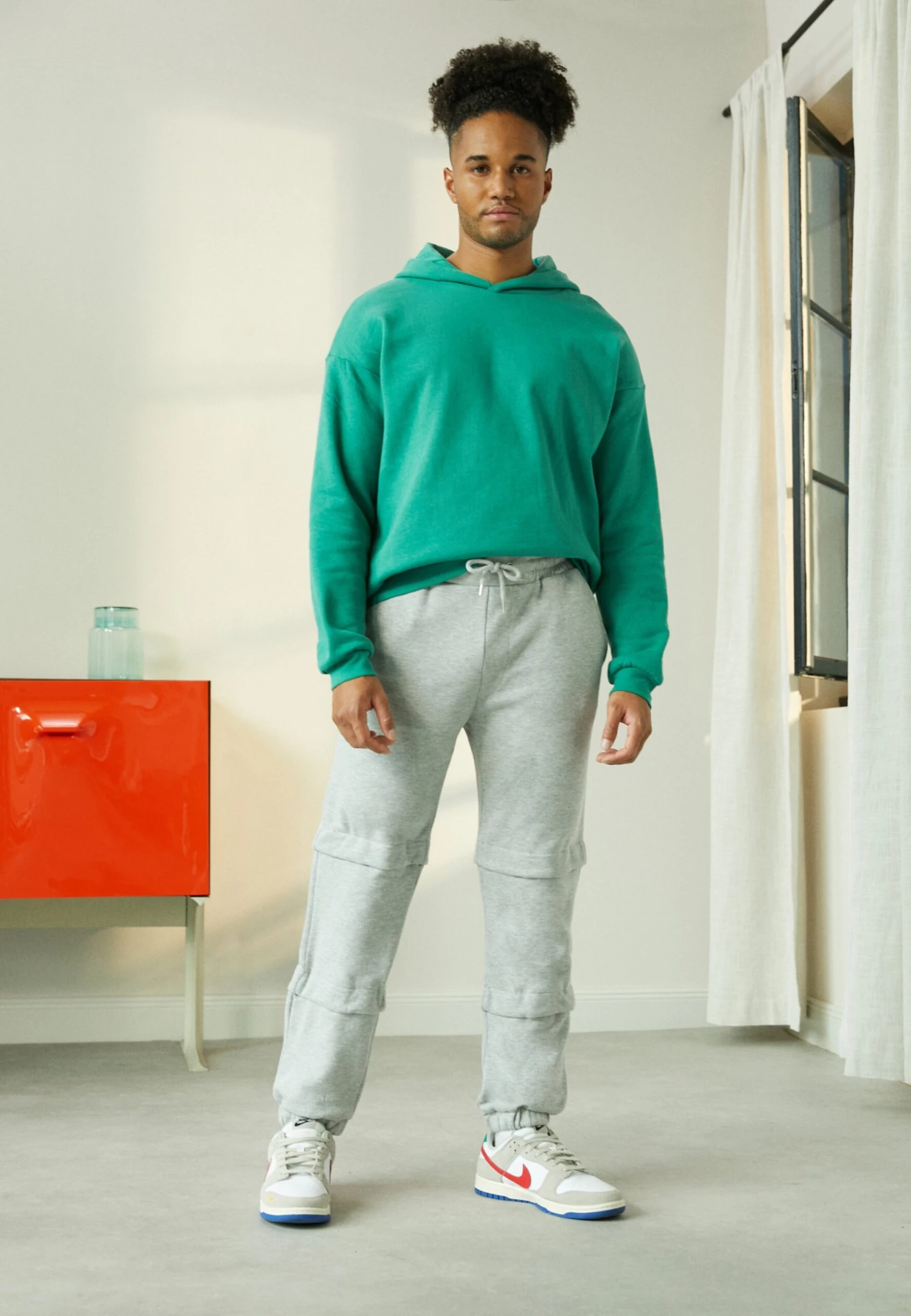 Pier One Trainingsbroek - Mottled Light Grey 4 Pier One Trainingsbroek - Mottled Light Grey - Afbeelding 2