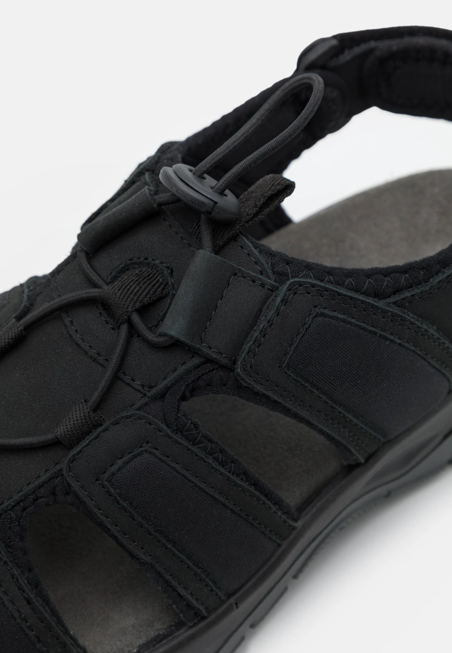 Pier One Leather - Outdoorsandalen - Black 8 Pier One Leather - Outdoorsandalen - Black - Afbeelding 6