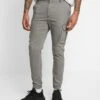 Pier One Cuffed Skinny Trouser- Cargobroek - Grey 1 Pier One Cuffed Skinny Trouser- Cargobroek - Grey -Pier One cf622340c03a4d19959ae806ee508811