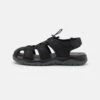 Pier One Leather - Outdoorsandalen - Black 1 Pier One Leather - Outdoorsandalen - Black -Pier One d8ea1f69a05246c6b6efa7fde8b22d3e