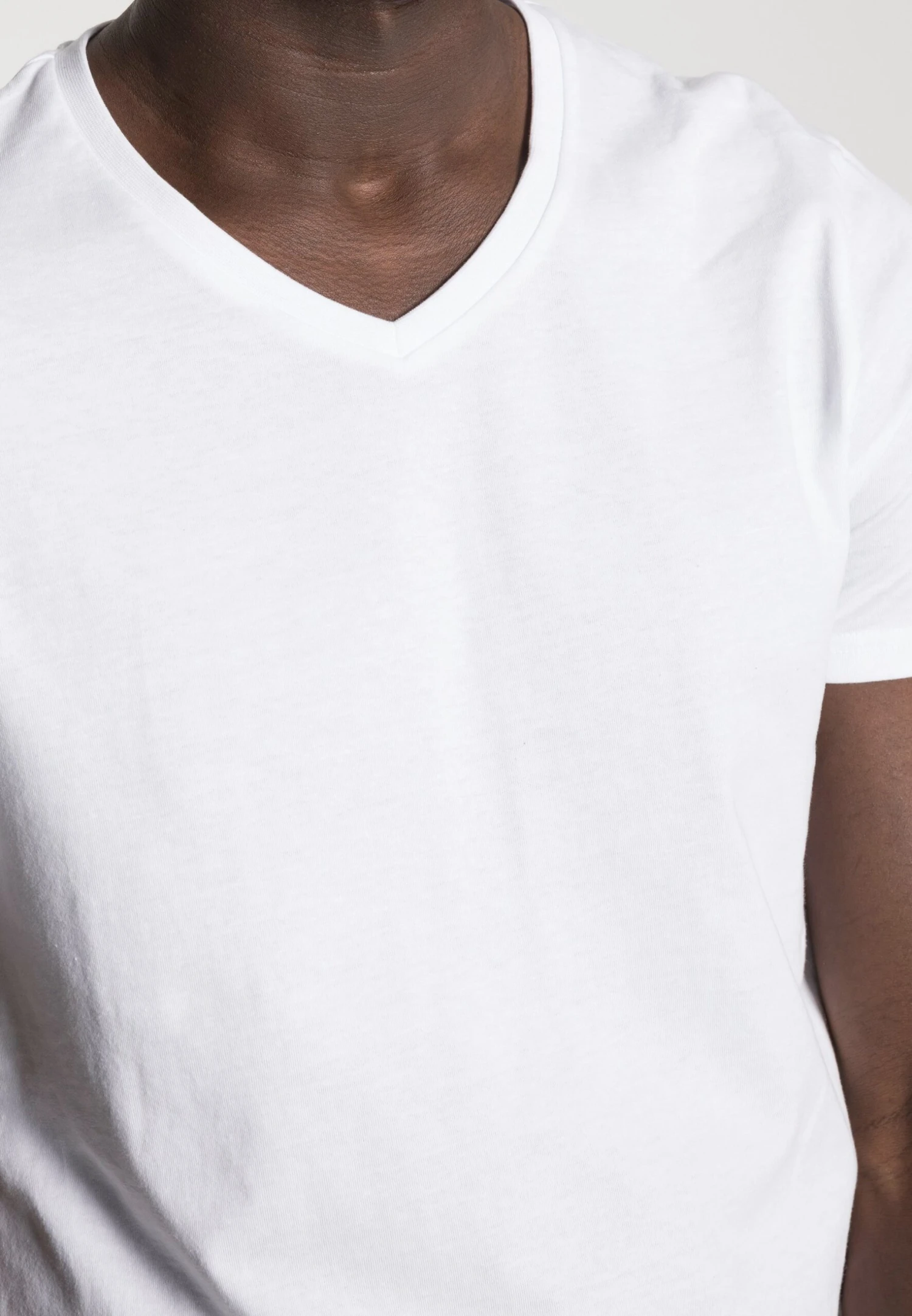 Pier One 3 Pack- T-Shirt Basic - White/Black/Light Grey 9 Pier One 3 Pack- T-Shirt Basic - White/Black/Light Grey - Afbeelding 7