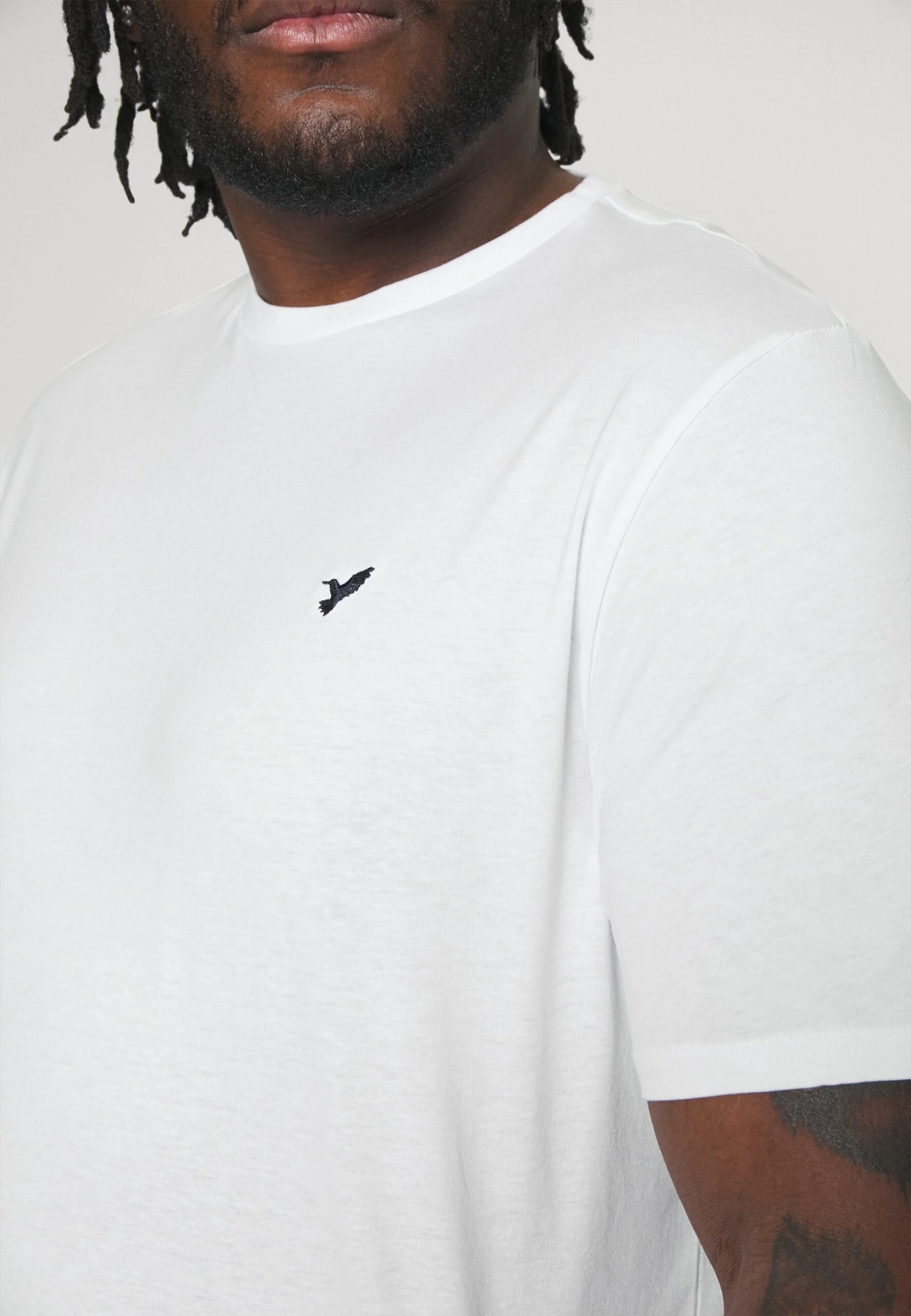 Pier One 2 Pack - T-Shirt Basic - Dark Blue/White 9 Pier One 2 Pack - T-Shirt Basic - Dark Blue/White - Afbeelding 7