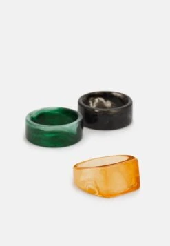Pier One 3 Pack - Ring - Black/Green/Orange 7 Pier One 3 Pack - Ring - Black/Green/Orange -Pier One fa3f2614c06648be9f9108cc78d74ab1